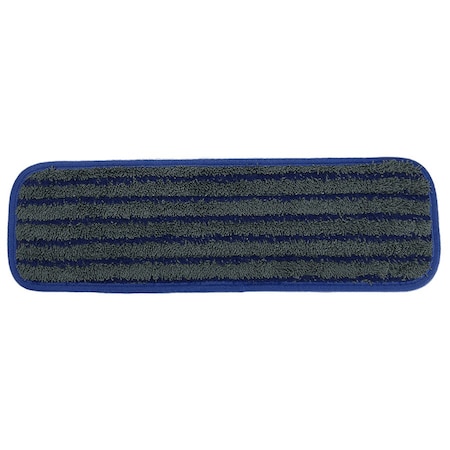 Monarch Horizontal Stripe Scrubbing Mop - Blue/Gray Stripe M400018-G/B